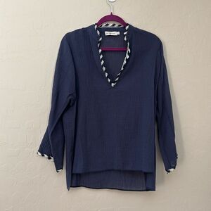 Tory Burch Boho Beach Gauze Shirt
